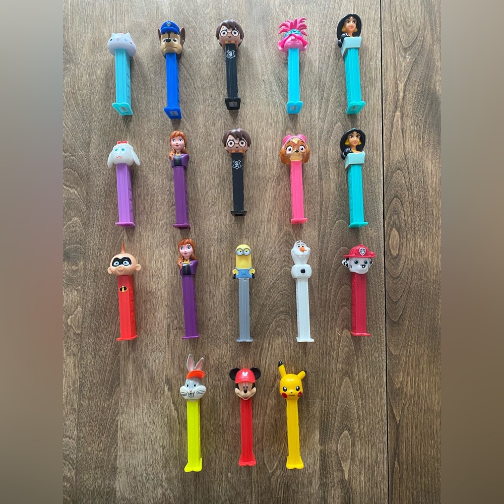 Assorted Pez Candy Dispensers